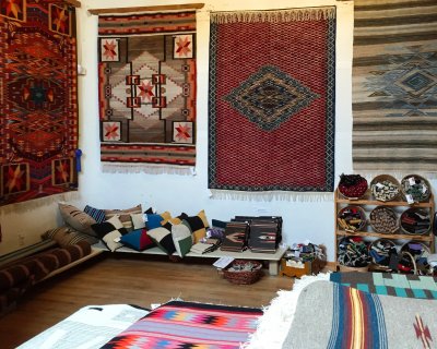 Chimayo weaver's shop