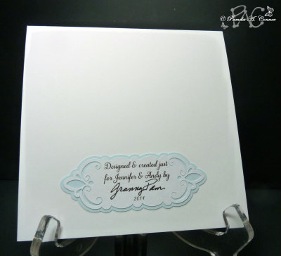 Congrats on Engagement Card for Jennifer  Andy 2014 - Signature Label.jpg