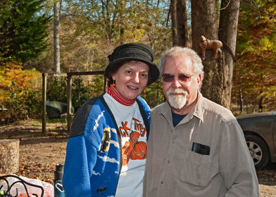 Rare Photo of The Photographer and his Wife