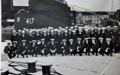 USS Tench SS-417 Command Inspection