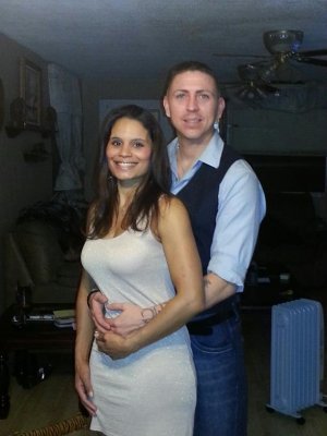 Marie Crespo and Adam Lawrie 