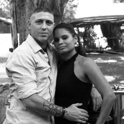 Adam Lawrie and Marie Crespo