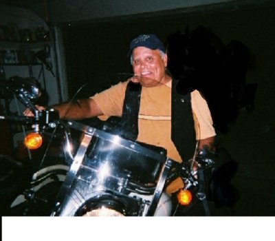 Robert in Harley Fatboy