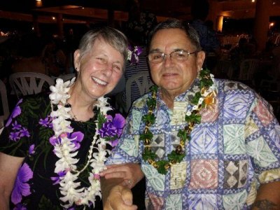 Richard Cagle Cags and wife 'Dar'