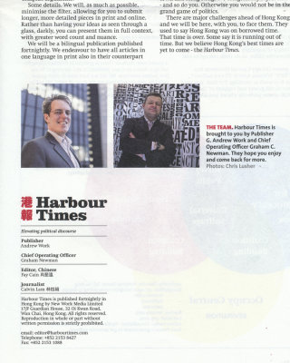 Harbour Times, May 2013