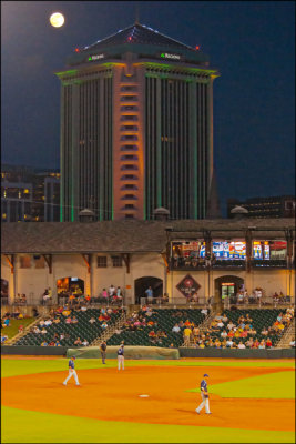 Super Moon Over Super Park