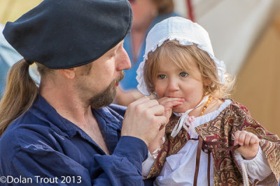 Father and daughter