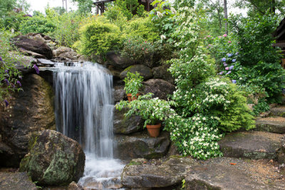 One of many waterfalls