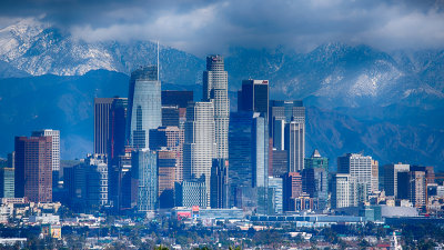 L.A. Skyline Dec 25 2016