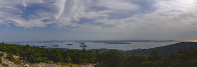 Frenchman Bay Panorama