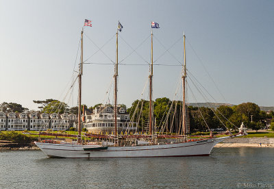 Schooner at Bar Harbor