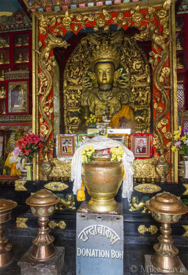 Buddah Shrine at Swayambhunath Temple