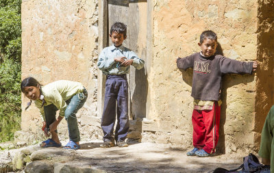 Nepali children