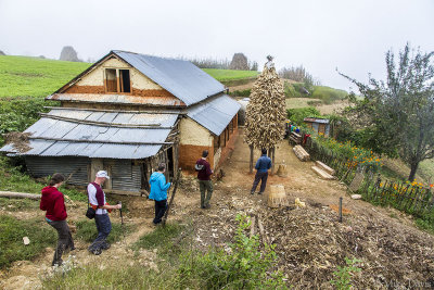 Rural Nepali home