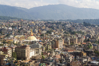 Kathmandu and Bodhnath stupa