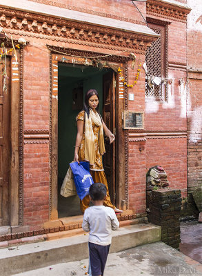 Typical apartment in Bhaktapur