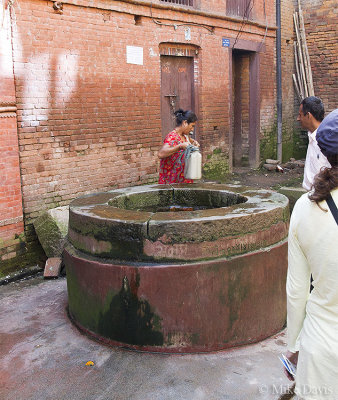 Community water well in Bhaktapur