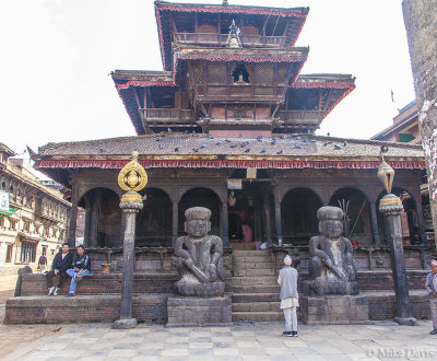Dattatraya Temple in Durbar Square in Bhaktapur