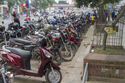 Curbside Parking, Kathmandu