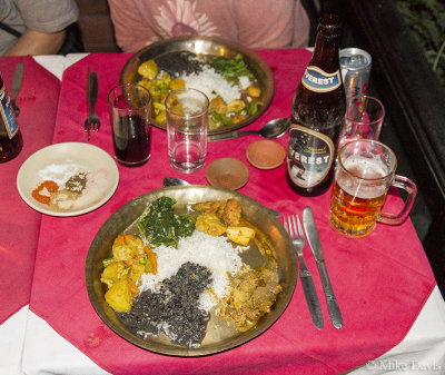 Traditional Nepali Dinner