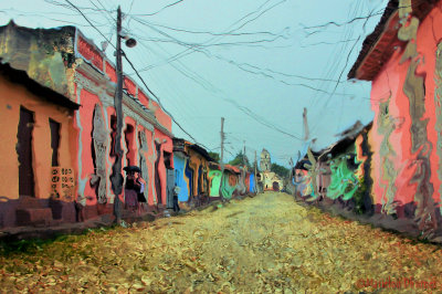 Trinidad under the rain - Cuba