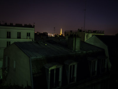 The Eiffel Tower from Montmartre