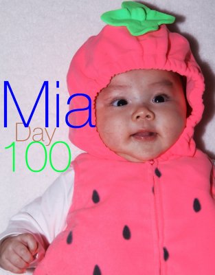 Mia Nguyen on her 100th Day