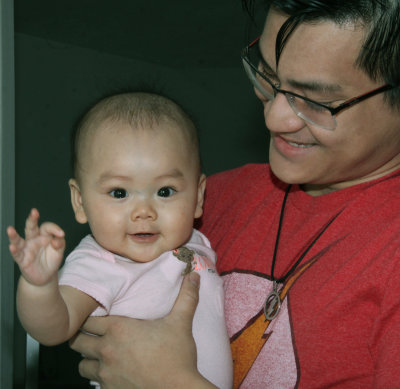 With Uncle Tri