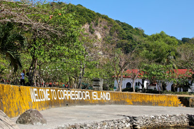 Corregidor Island. Filipinos and American fighting hand in hand against the Japanese. This island was their last stand.