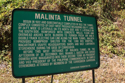  The famous Malinta Tunnel that allowed the Filipinos and American fighting until they couldnt fight any more.