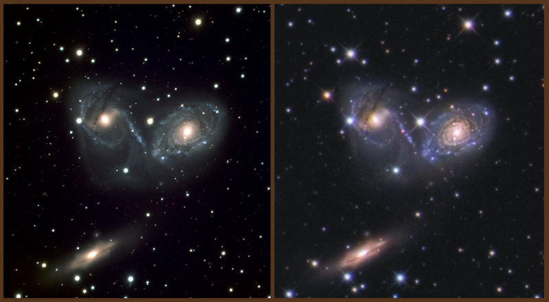 NGC 6769 & 6770 Comparison with VLT