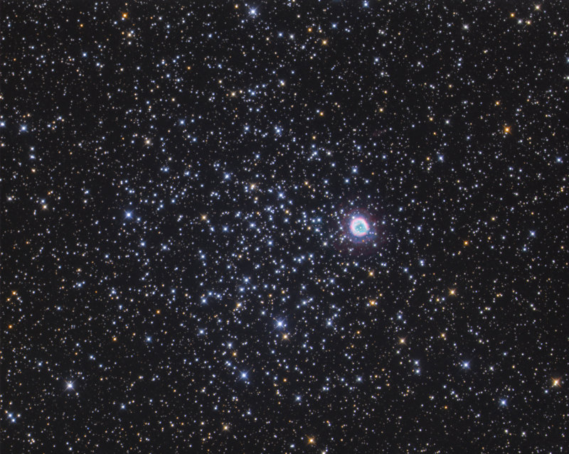 M46 and NGC2438 (Full Frame)