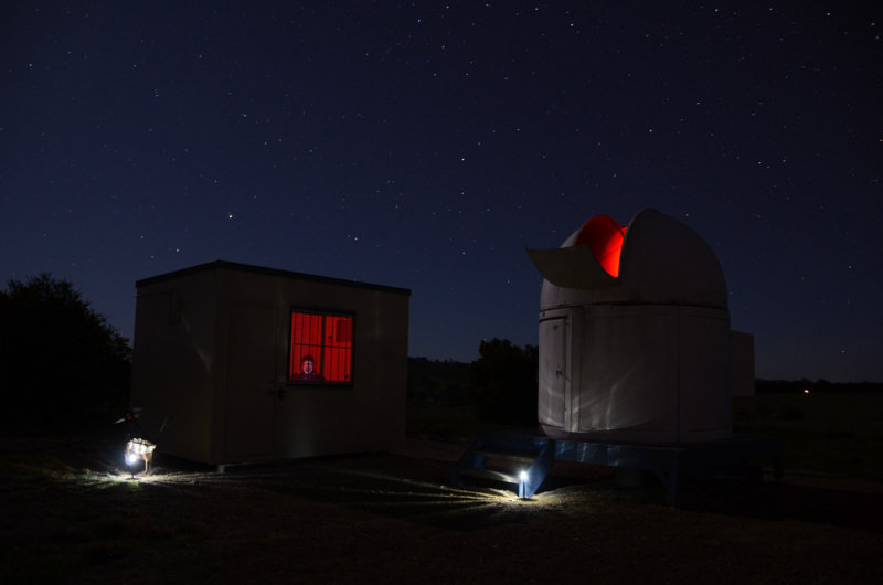 Terroux Observatory first night