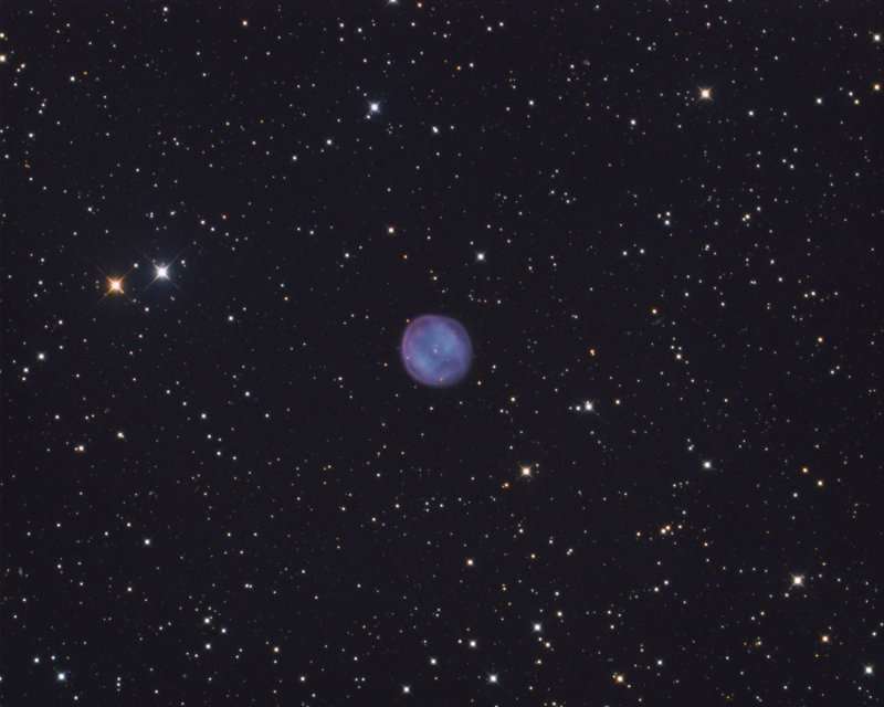 Planetary Nebula K1-22 in Hydra (Full Frame)