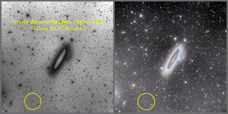 NGC 253-dw2 Deep Discovery Image