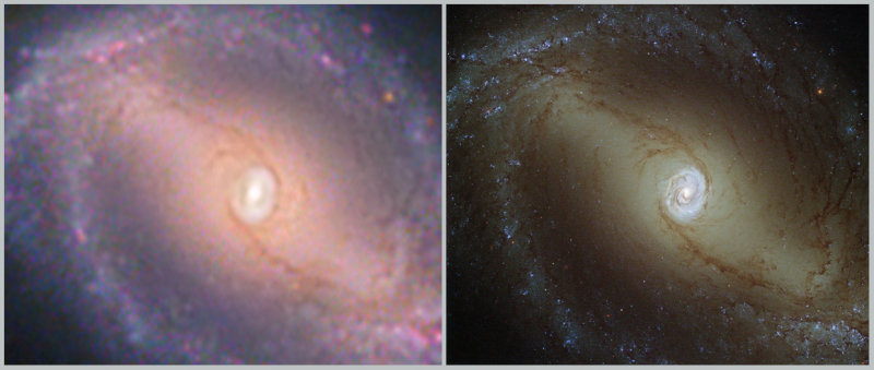 NGC 1433 HST Comparison