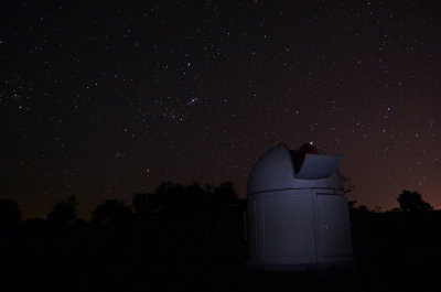 Orion rising over Wallaroo Observatory