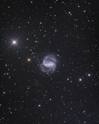 NGC 1672 in Dorado (Full Frame)