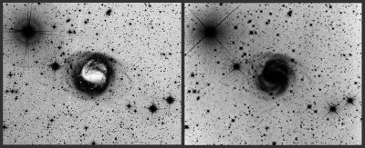 Deep High Contrast image comparison with UK Schmidt