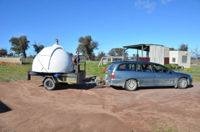 Observatory Dome on the move