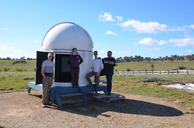 Observatory erected at new site - Terroux