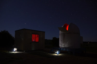 Terroux Observatory first night