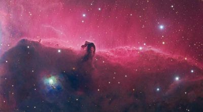 The Horsehead Ridge Hybrid Image