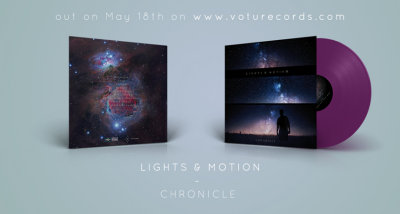 Lights and Motion - 12 inch vinyl LP cover