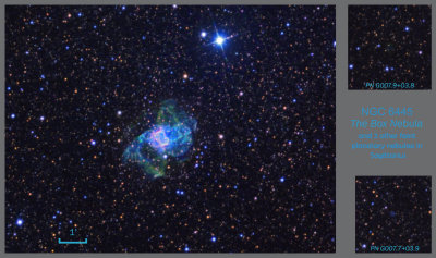 NGC 6445 and 6440 in Sagittarius