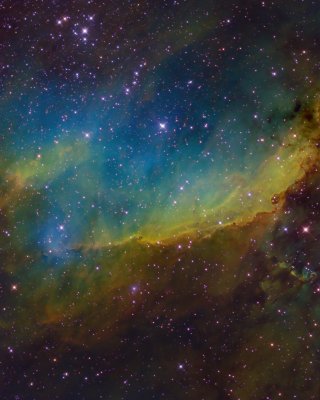 IC4628 The Prawn nebula - Full Frame Full Resolution