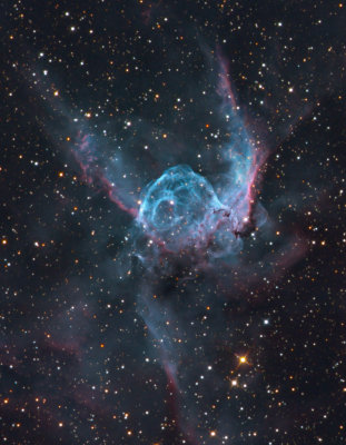NGC 2359 Ha SII OIII RGB 