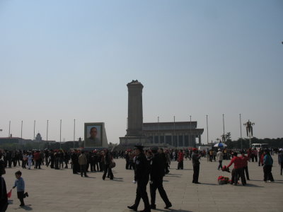Tiananmen square - Mausolee de Mao