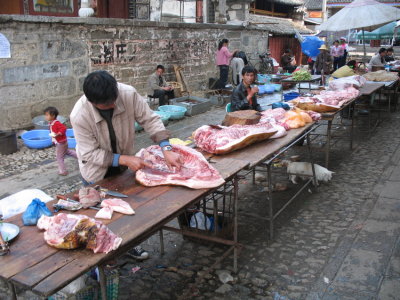 Dali - Market in Zhoucheng