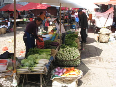 Dali - Market in Zhoucheng
